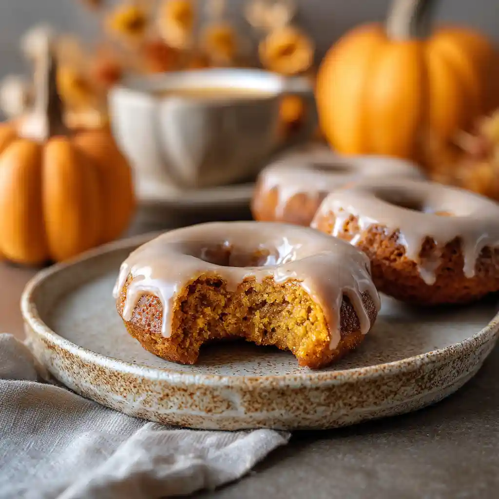 Baked Pumpkin Donuts Recipe