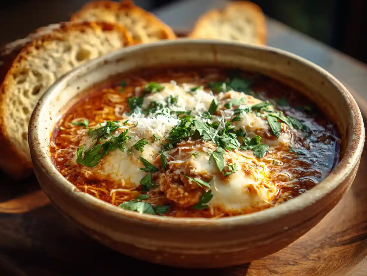 Chicken Parmesan Soup