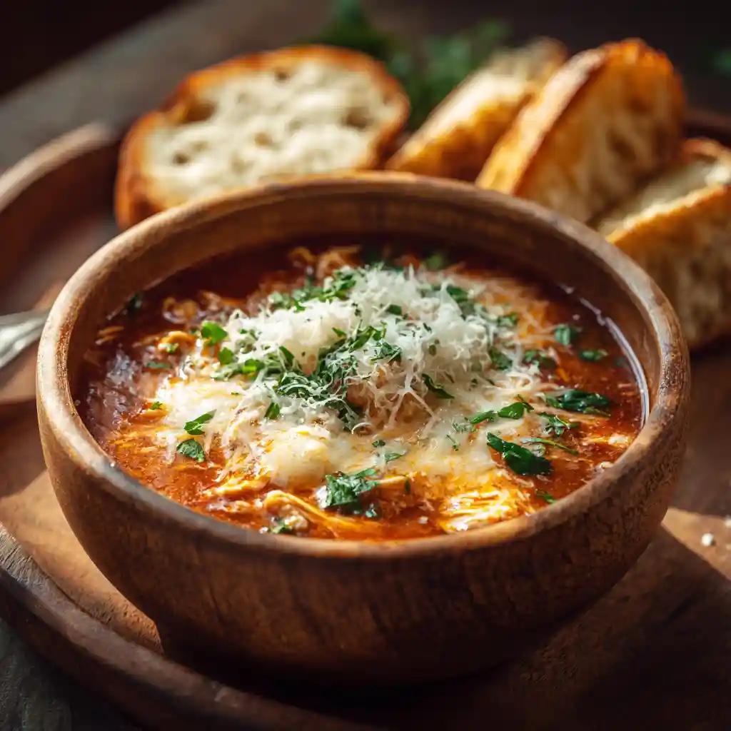Chicken Parmesan Soup