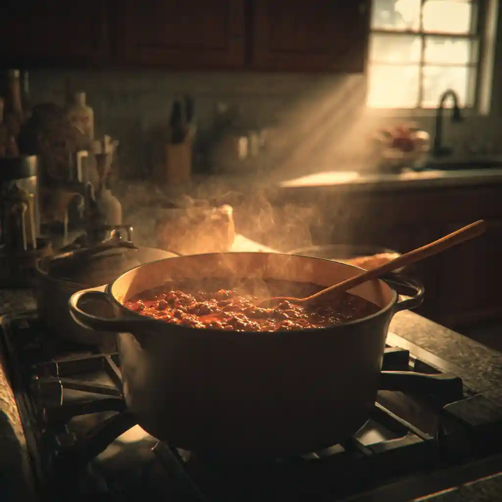 Ground Beef Stovetop Chili
