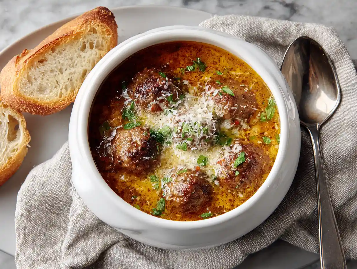 Italian Meatball Soup