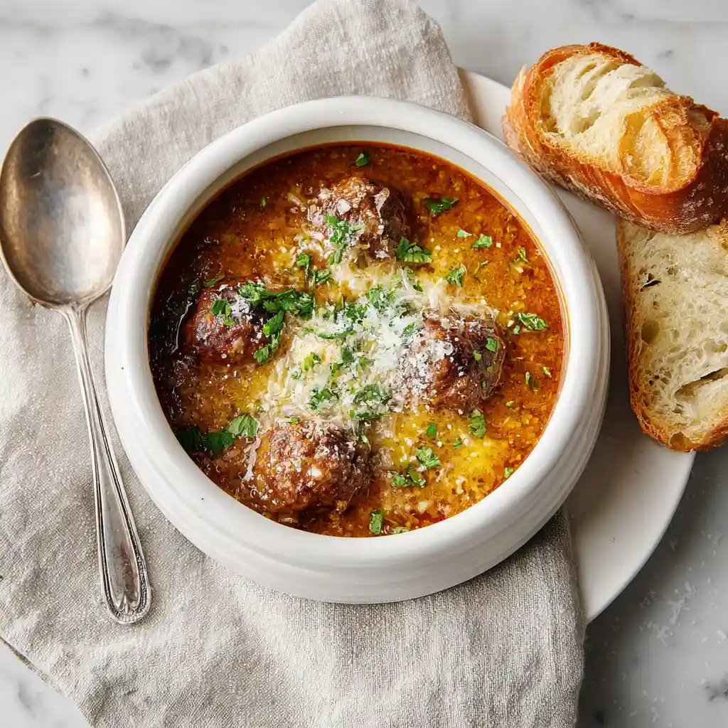 Italian Meatball Soup