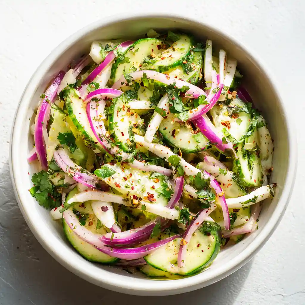 Mexican Cucumber Salad  Recipe
