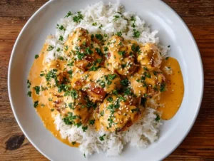 Skillet Bang Bang Chicken Thighs