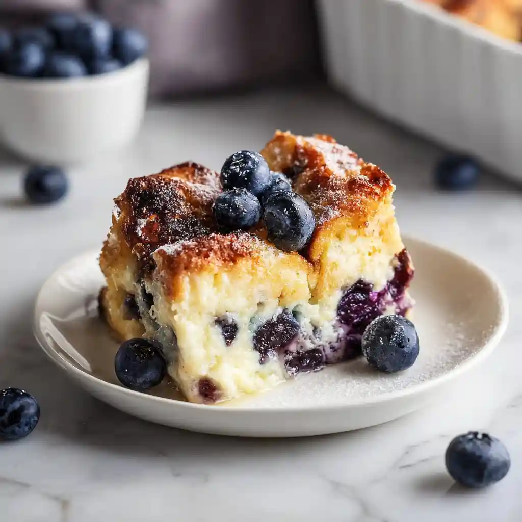 Blueberry French Toast Casserole
