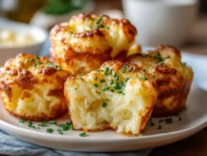 Cheesy Mashed Potato Puff Bites