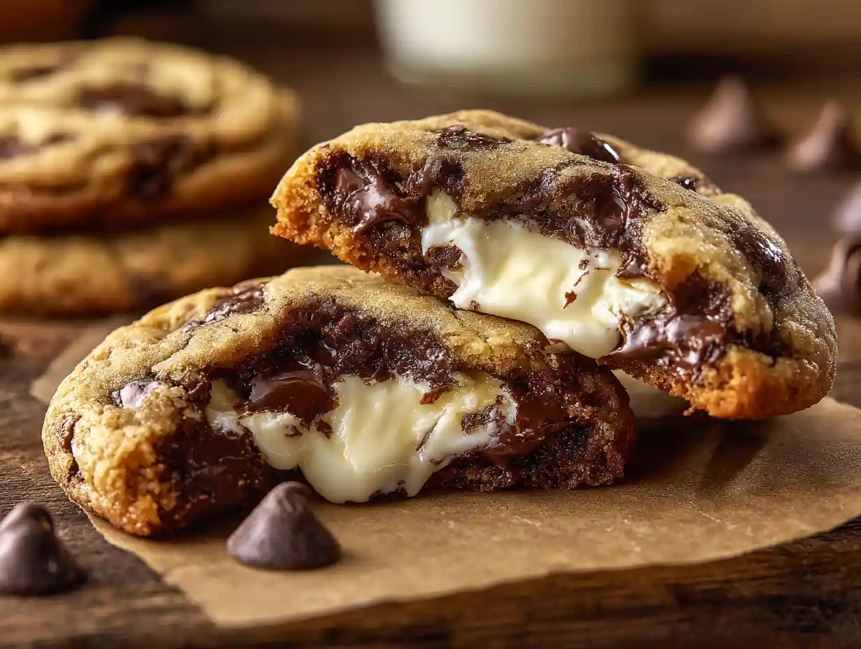 Chocolate Chip Cheesecake Cookies