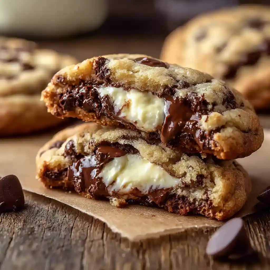 Chocolate Chip Cheesecake Cookies