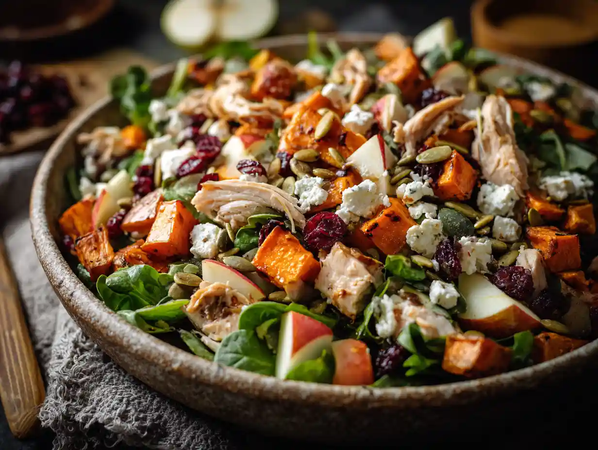 The Ultimate Chopped Fall Harvest Salad Recipe