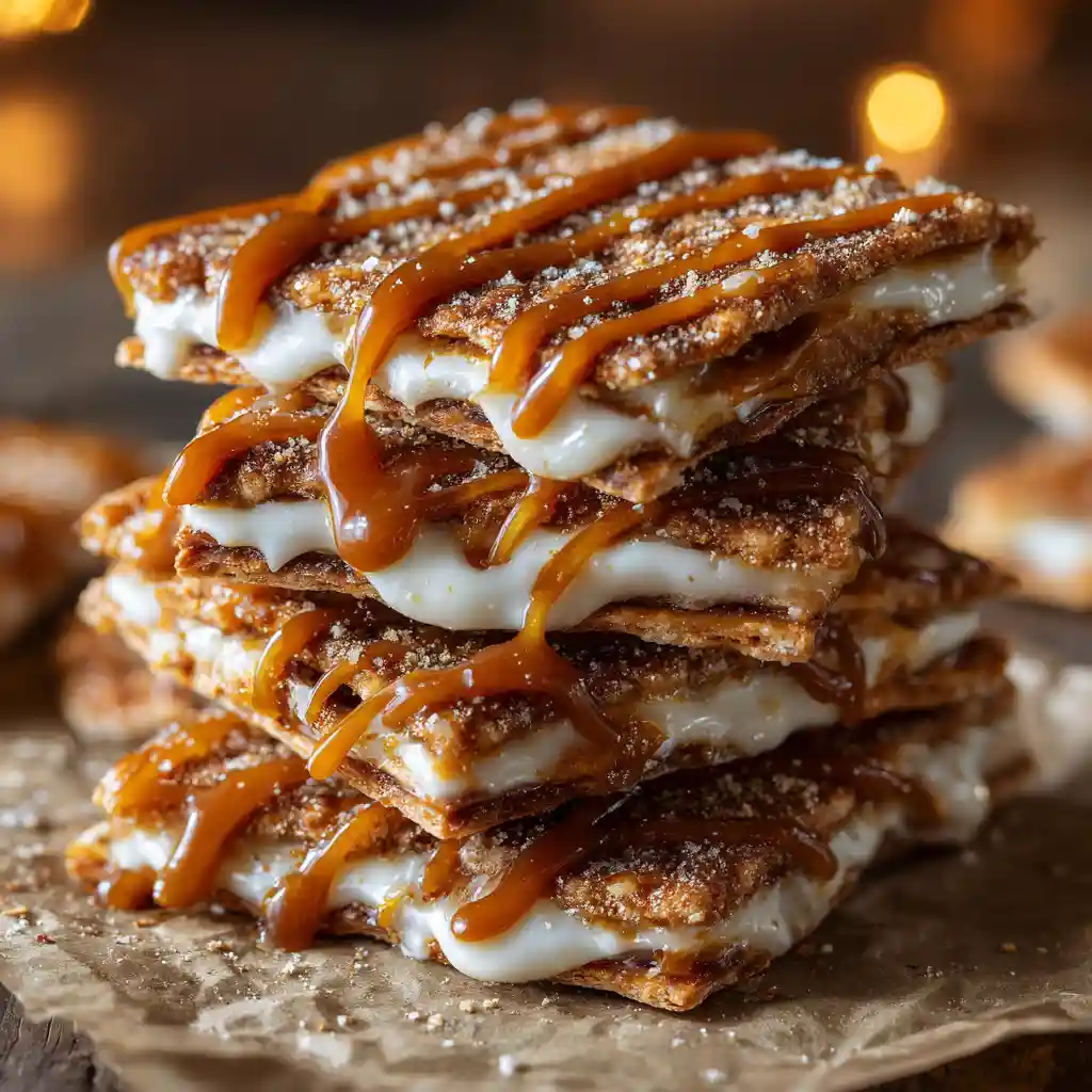 Churro Saltine Toffee