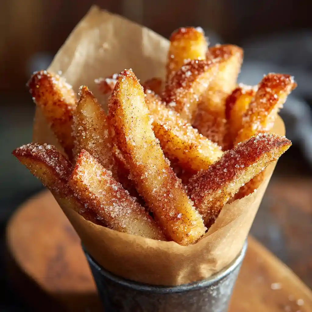 Crispy Air Fryer Apple Fries