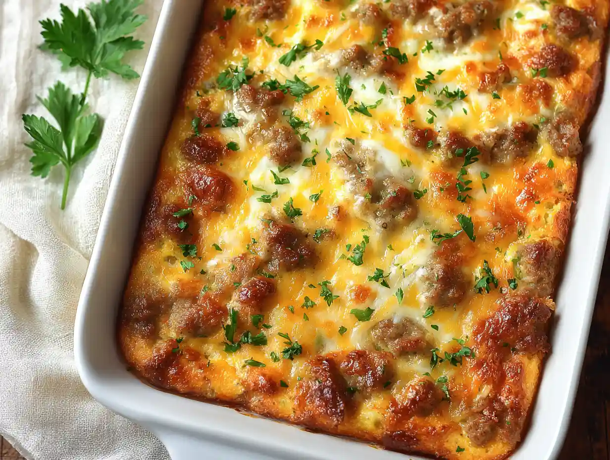 Easy Sausage and Egg Casserole: A Delightful Recipe!