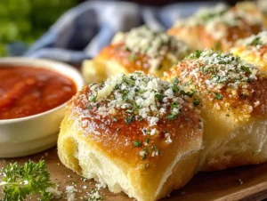 Hawaiian Roll Garlic Bread