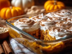 High Protein Cottage Cheese Pumpkin Bake