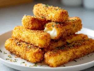 Homemade Mozzarella Sticks