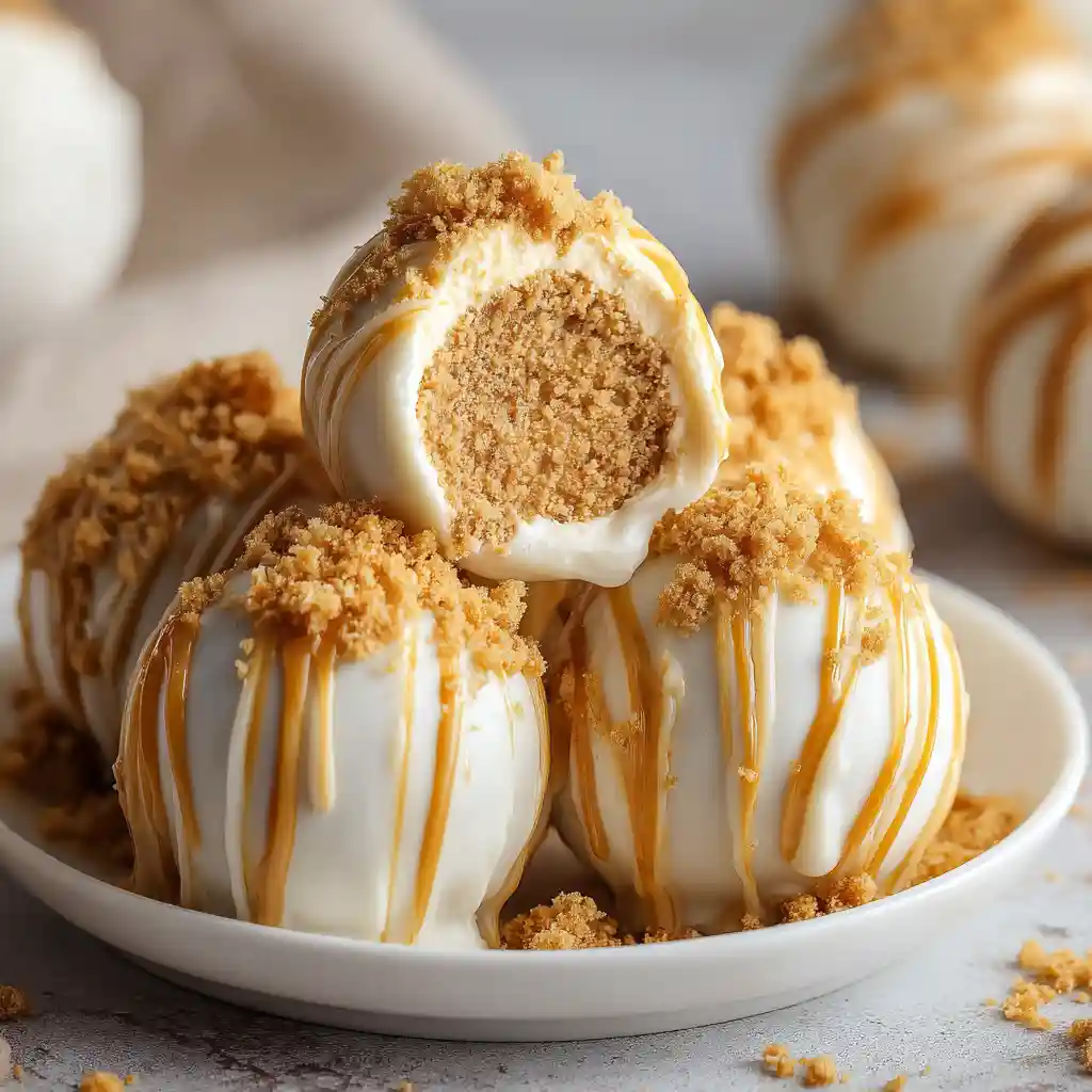 No Bake Pumpkin Cheesecake Balls