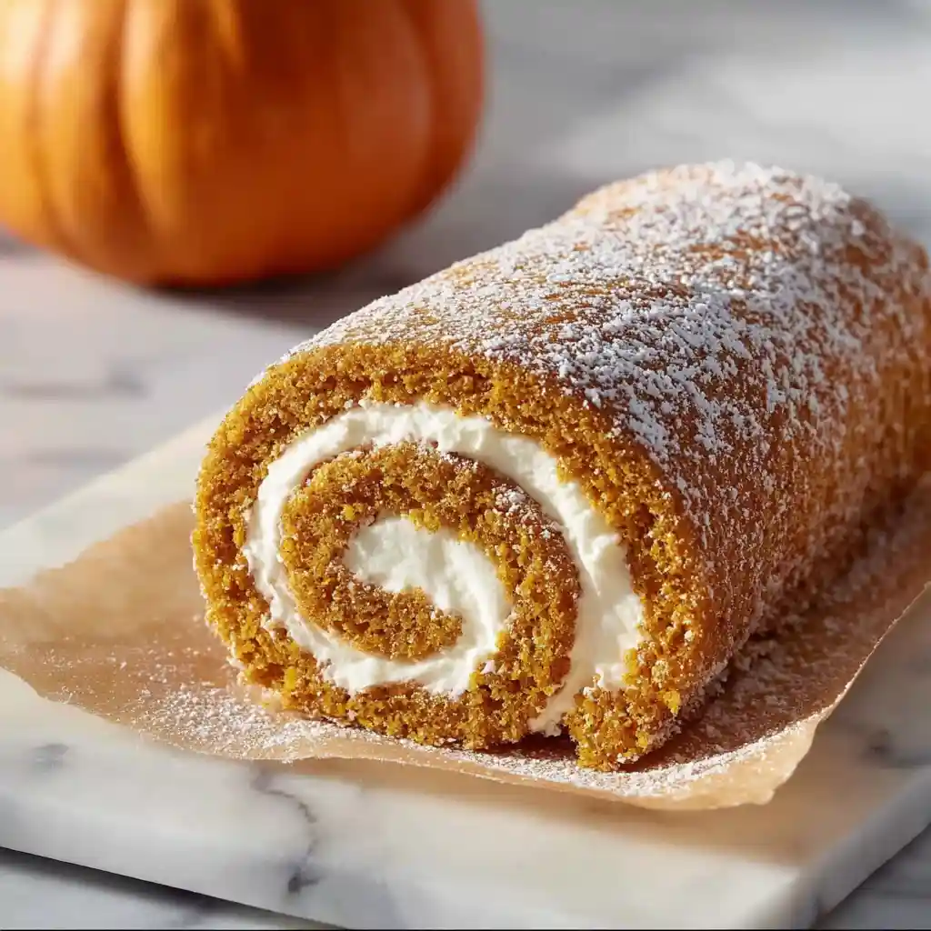 Pumpkin Roll Cake Recipe