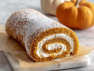 Pumpkin Roll Cake Recipe