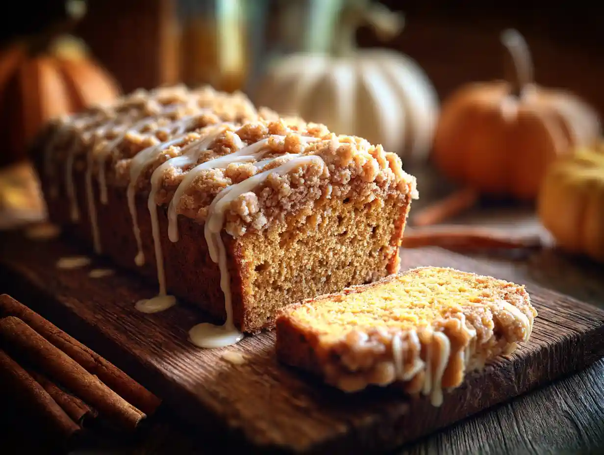 Delicious Pumpkin Streusel Bread: Simple & Delicious