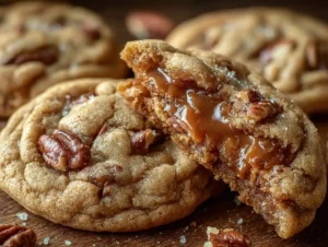 Maple Pecan Pie Stuffed Cookies Recipe