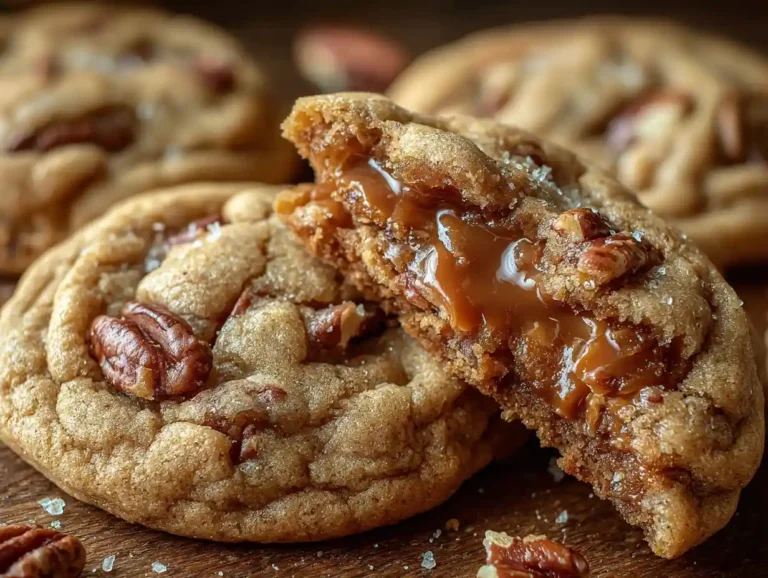 Maple Pecan Pie Stuffed Cookies Recipe